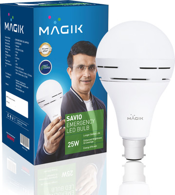 Magik 25 W Basic Standard B22 Inverter Bulb(White)
