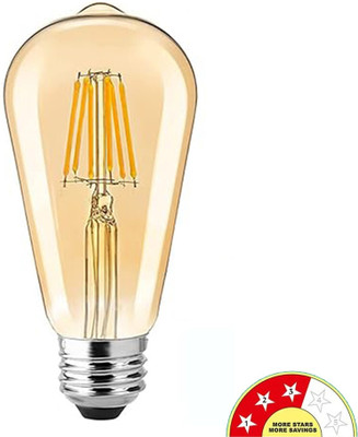 vibunt 4 W Basic Arbitrary E27 LED Bulb(Yellow)