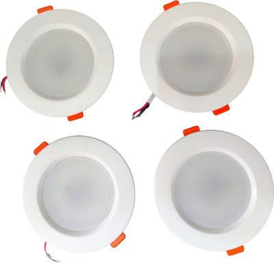 Voltstar 9 W Basic Standard B22 D LED Bulb(White, Pack of 4)