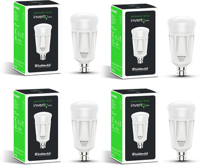 Gold Medal 9 W Basic Standard B22 Inverter Bulb(White, Pack of 4)