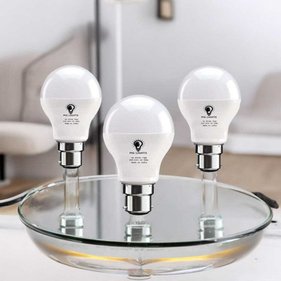 mg lights 5 W Basic Arbitrary B22 LED Bulb(White, Pack of 3)