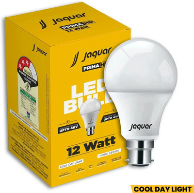 Jaquar 12 W Basic Standard B22 LED Bulb(White)