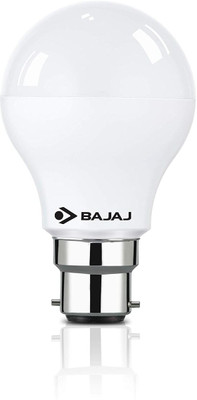 BAJAJ 9 W Basic Round B22 LED Bulb(White, Pack of 10)