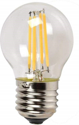 ALUCIFIC 4 W Basic Globe E27 LED Bulb(White)
