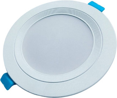 Nuluk 9 W Basic Round B22 LED Bulb(White)