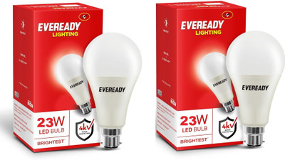 EVEREADY 23 W Basic Standard B22 LED Bulb(White, Pack of 2)