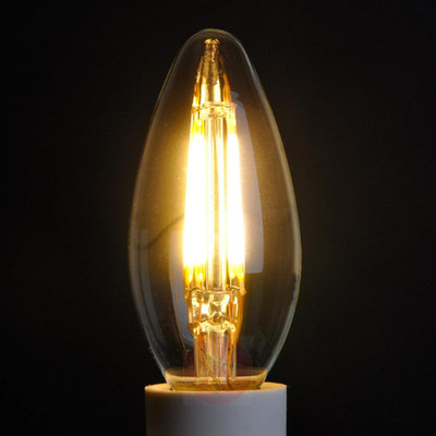 KINIS 4 W Basic Decorative E27 LED Bulb(Yellow)