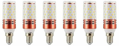Baslash 4 W Basic Standard E14 LED Bulb(White, Pack of 6)