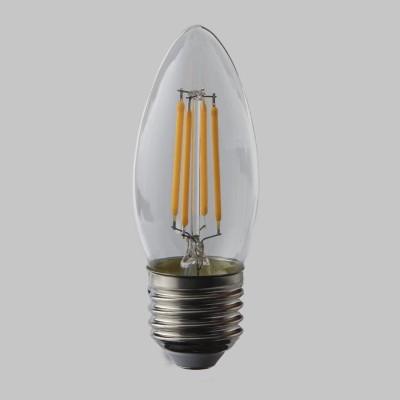 ALUCIFIC 4 W Candle E27 LED Bulb(Yellow)