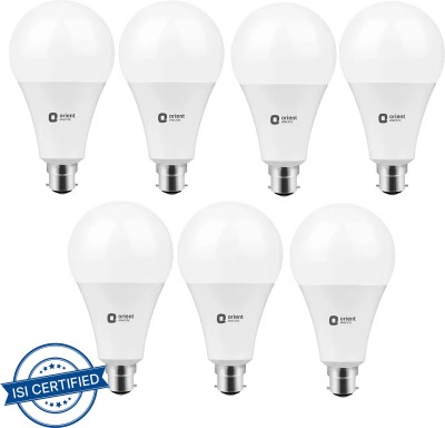 ORIENT 9 W Standard B22 LED Bulb(White, Pack of 7)