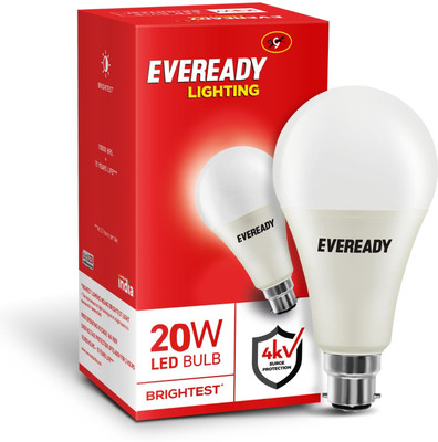 EVEREADY 20 W Basic Standard B22 LED Bulb(White)