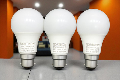 NORTIXON 10.5 W Eye Safety Compliance Round B22 LED Bulb(White)