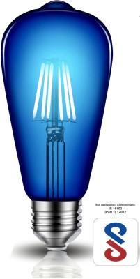 Hybrix 4 W Decorative E27 LED Bulb(Blue)