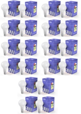 GM 9 W Standard B22 LED Bulb(White, Pack of 20)