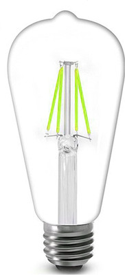 Virya 4 W Basic Capsule E27 Flouroscent Bulb(Green)