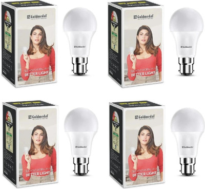 Gold Medal 18 W Basic Standard B22 LED Bulb(White, Pack of 4)