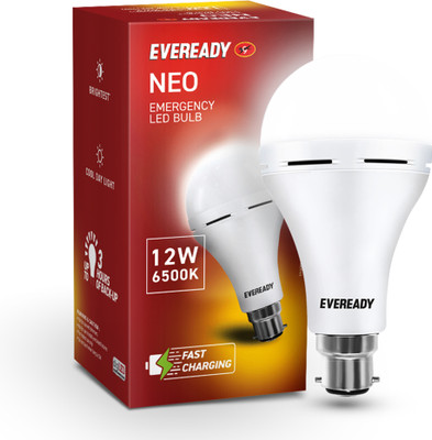 EVEREADY 12 W Inverter Standard B22 D Inverter Bulb(White)
