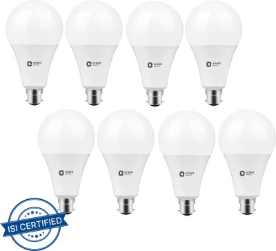 ORIENT 9 W Standard B22 LED Bulb(White, Pack of 8)