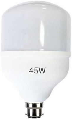 MOON & SUN 45 W Basic Round B22 LED Bulb(White)