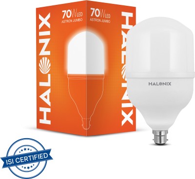 HALONIX 70 W Standard B22 LED Bulb(White)