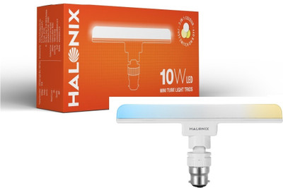 HALONIX 10 W Basic T-Bulb B22 D LED Bulb(White, Yellow)