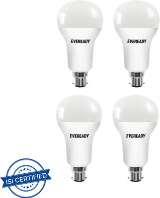 EVEREADY 20 W Basic Standard B22 LED Bulb(White, Pack of 4)