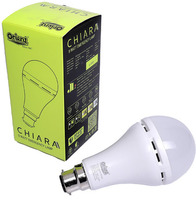 ORIENT 9 W Basic Round B22 LED Bulb(White)