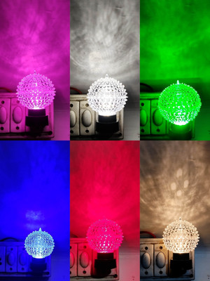 Quick On 0.5 W Eye Safety Compliance Round 2 Pin LED Bulb(Multicolor, Pack of 6)
