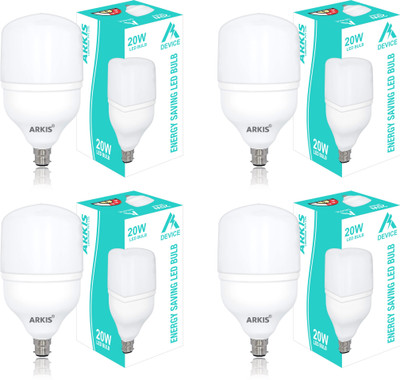 ARKIS 20 W Basic Standard B22 D LED Bulb(White, Pack of 4)