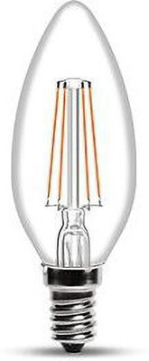Deamflum 4 W Basic Candle E14 LED Bulb(Yellow)