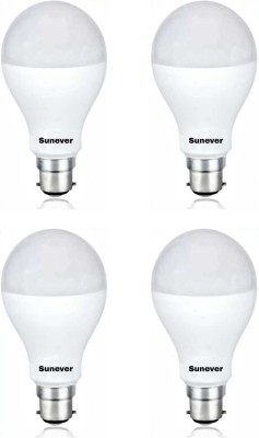 sunever 18 W Standard B22 LED Bulb(White, Pack of 4)