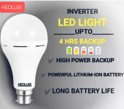 heoluix 12 W Inverter Standard B22 Inverter Bulb(White)