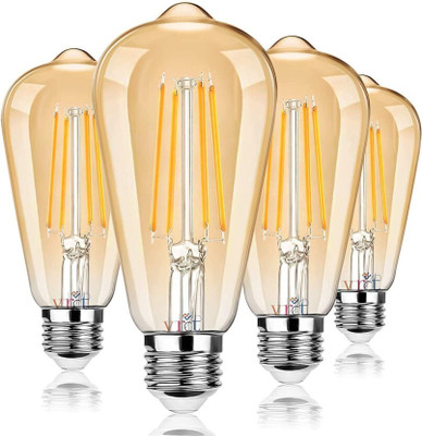 spark world 4 W Basic Standard E27 LED Bulb(Clear, Pack of 4)