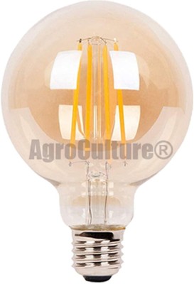 AgroCulture 4 W Round E26 LED Bulb(Yellow)