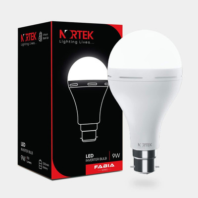 Nortek 9 W Basic Standard B22 LED Bulb(White)
