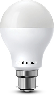 Colorbot 9 W Basic Standard B22 LED Bulb(White)
