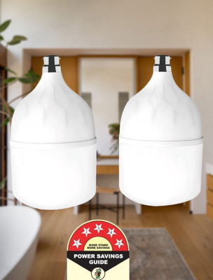Dunagiri 35 W Basic Standard B22 D LED Bulb(White, Pack of 2)