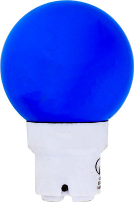 iDurable'N' Smart 0.5 W Eye Safety Compliance Round B22 LED Bulb(Blue, Pack of 6)