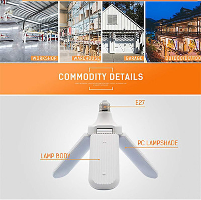 TECHEL 50 W Eye Safety Compliance T-Bulb B36 LED Bulb(White)