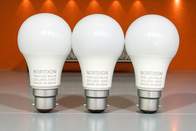 NORTIXON 10.5 W Eye Safety Compliance Round B22 LED Bulb(White)