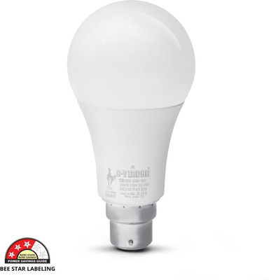 AVINDRA 12 W Basic Round B22 LED Bulb(White)