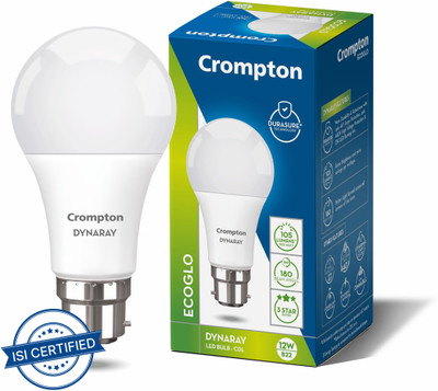 Crompton 12 W Basic Standard B22 LED Bulb(White)
