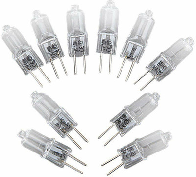 DHRUV-PRO 10 W Basic Capsule G4 Halogen Bulb(White, Pack of 10)