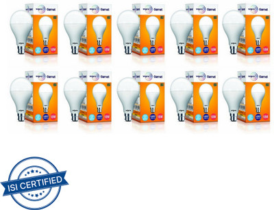Wipro 18 W Basic Standard B22 LED Bulb(White, Pack of 10)