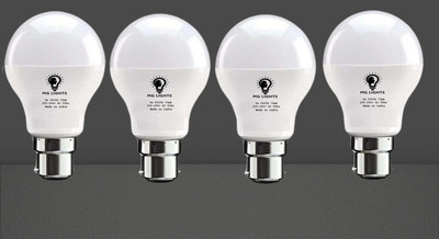 mg lights 5 W Basic Arbitrary B22 LED Bulb(White, Pack of 4)