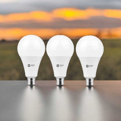 ORIENT 7 W Basic Standard B22 LED Bulb(White, Pack of 3)