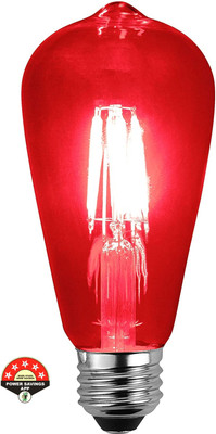 OLIPS 4 W Glare Reduction Capsule E26, E27 Decorative Bulb(Red)