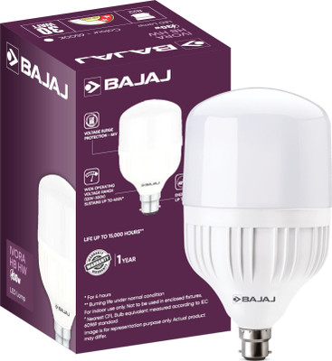 BAJAJ 30 W Basic Standard B22 LED Bulb(White)