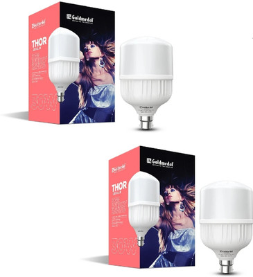 Gold Medal 30 W Basic Standard B22 LED Bulb(White, Pack of 2)
