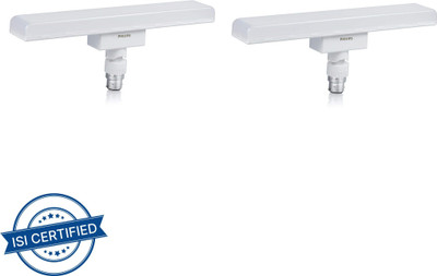 PHILIPS 30 W Basic T-Bulb B22 LED Bulb(White, Pack of 2)